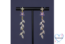 Load image into Gallery viewer, Crystal Vine Earrings

