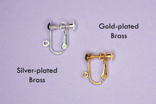 Load image into Gallery viewer, Hand in Heart Earrings