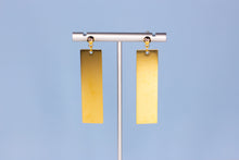 Load image into Gallery viewer, Gold Bar Earrings (PREORDER)