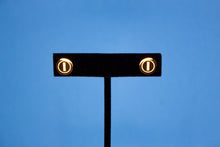 Load image into Gallery viewer, Gold Coin Studs