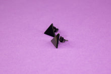 Load image into Gallery viewer, Black Triangle Studs
