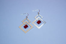 Load image into Gallery viewer, Vermillion Spark Earrings