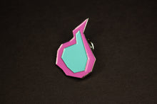 Load image into Gallery viewer, Flare Pin (Soft Enamel, Minor Error)
