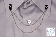 Load image into Gallery viewer, Symmetry Collar Pins (PREORDER)