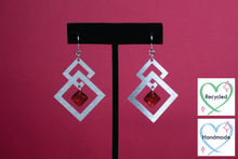 Load image into Gallery viewer, Vermillion Spark Earrings