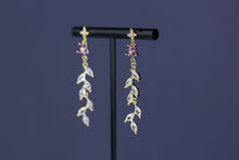 Load image into Gallery viewer, Crystal Vine Earrings
