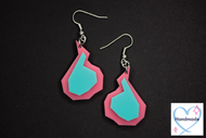 Geometric Fire Earrings (PREORDER)