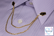 Pen Nib Collar Pins (PREORDER)