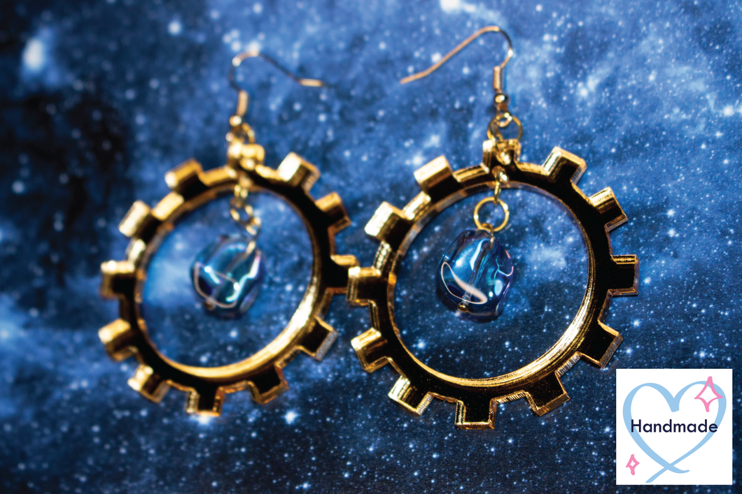 Time and Space Earrings