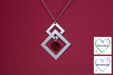 Load image into Gallery viewer, Vermillion Spark Necklace
